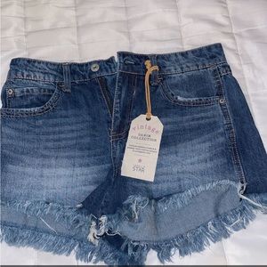 Vanilla star Jean shorts